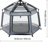 VEVOR Baby Laufgitter 150x150x106 cm, Laufstall für Produktbild-Vorschau 8