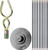 KADAX Abflussreiniger-Set, 10 Stück, 9 m, schwarz Produktbild-Vorschau 2