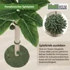 Kratzbaum Palme 85 cm Höhe mit Frottee & Sisal Kratzsäule Produktbild-Vorschau 5