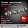 400 kusů vysoce výkonných hřebíků pro ocel a beton, Náhled obrázku produktu 2
