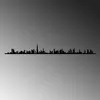 Wallity, Dubai Skyline, Wanddeko, Schwarz, Metall, 120 x 13 Produktbild-Vorschau 5