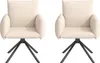 Sweiko Zwei Esszimmerstühle Set, Gepolsterter Sessel mit 4 Produktbild-Vorschau 6