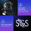 Krzesło do biurka ALFORDSON Racing, ergonomiczne krzesło Podgląd zdjęcia produktu 4