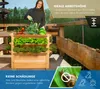 Westmann Premium XL Lärchenholz Hochbeet und Kräuterbeet Produktbild-Vorschau 5