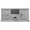 vidaXL Meuble TV Gris béton 100x35.5x45 cm Bois Voir les images du produit 6