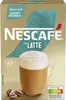 A box of Nescafé Gold Typ Latte with a depiction of a latte and coffee beans. Produktbild-Vorschau