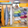 LightDry Mikrofaser Handtuch Braun 40x80cm – Saugstarkes, Produktbild-Vorschau 3