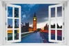 Wallario Poster mit Fenster-Illusion: London- Big Ben bei Produktbild-Vorschau 1