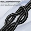 AdroitGoods Kabel USB-C - 200 cm - Rychlá nabíječka - Náhled obrázku produktu 3
