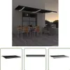 The Living Store Automatische Markise mit LED & Windsensor Produktbild-Vorschau 1