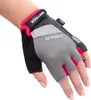 METEOR GX34 Gel-Fahrradhandschuhe XL grau/rosa Produktbild-Vorschau 5