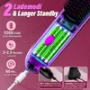 Glättbürste, 2 in 1 Haarglätter Bürste kabellose, mit LED Produktbild-Vorschau 6