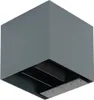 Prios LED-Solarwandlampe Lius, Höhe 15 cm, Bewegungssensor Produktbild-Vorschau 1
