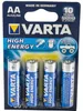 VARTA VAR Longlife Power AA 4er Blis 20 Stück Anteprima dell’immagine prodotto 33