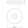 Globo Deckenleuchte Bomba 41707 Produktbild-Vorschau 3