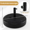 COSTWAY Sonnenschirmständer für Schirmstangen von 39/49 mm, Produktbild-Vorschau 7