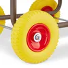 Carrello portatubo Relaxdays, fino a 60 m, 4 ruote in gomma Anteprima dell’immagine prodotto 7