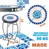 KESSER® Mosaiktisch Bistrotisch Blumenhocker Rund 60x34cm Produktbild-Vorschau 7