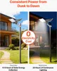Lampione solare VEVOR da 900.000 lm, lampione da 12.000 W, Anteprima dell’immagine prodotto 2