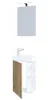 Ensemble 3 pièces | Salle à laver pour invités Toilettes | Voir les images du produit 2