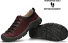 NAGABA Wanderschuhe Herren Trekkingschuhe Männer Echtleder Produktbild-Vorschau 5