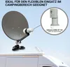 XORO MCA 38 Camping Sat-Anlage Set 38cm Satelliten-Antenne, Produktbild-Vorschau 9