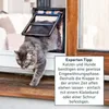 Katzenklappe für Insektenschutztüren mit Clip-System Produktbild-Vorschau 6