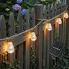 Ghirlanda luminosa a LED solare con 16 lampadine su 540 cm Anteprima dell’immagine prodotto 6