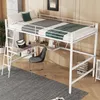 Hochbett, 90x200cm Bettgestell Metallbett, Eisenbett, Produktbild-Vorschau 1
