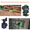 Kreuzlinienlaser profi 4D 16 Lines Laser Level Grünes 360º Produktbild-Vorschau 8
