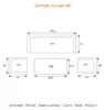 Garden Impressions Springs Loungeset 4-tlg. - carbon Produktbild-Vorschau 7