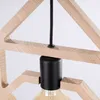Lampa wisząca CARO 1xE27 15W drewno 145x8x50cm Sollux Podgląd zdjęcia produktu 7