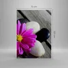 Bild auf Leinwand - Leinwandbild - Einteilig - Stein Blume Produktbild-Vorschau 3