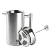 1L French Press kávovar Nerezová oceľ Čajová kanvica Kávová Náhľad obrázku produktu 4