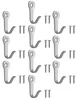 'FUXXER® - 10x Klassische Garderoben-Haken, Kleider-Haken, Produktbild-Vorschau 2