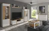 Sideboard Kommode Avila 94cm Eiche Artisan Front MDF weiß Produktbild-Vorschau 4