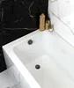 Automatický sifón do vane čierny pre vaňu Kľučka na vaňu Náhľad obrázku produktu 3