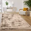 Teppich Wohnzimmer Schlafzimmer Kurzflor Vintage Produktbild-Vorschau 1