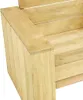 vidaXL Banc d'angle de jardin 239 cm Bois de pin imprégné Voir les images du produit 4