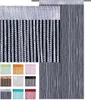 Fadenvorhang Metallic-Streifen, Größe: 140x250cm, Farbe: Produktbild-Vorschau 4