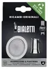 Bialetti 0800411, Kaffeefilter, Grau, Silikon, Edelstahl Produktbild-Vorschau 1