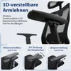 Bürostuhl, ergonomisch bis 200 kg, höhenverstellbarer Produktbild-Vorschau 2