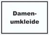 Damenumkleide Schild mit Text waagerecht A0 Rückseite Produktbild-Vorschau 1