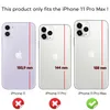 NALIA Glitzer Handy Hülle für iPhone 11 Pro Max, Schutz Produktbild-Vorschau 4