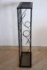 DanDiBo Portabottiglie in metallo nero in piedi 100 cm Rico Anteprima dell’immagine prodotto 8