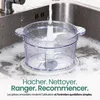 Emerio hachoir 260 W – 500 ml – 2 vitesses – bol en Voir les images du produit 5