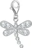 Rafaela Donata Charm Libelle Sterling Silber Zirkonia Produktbild-Vorschau 1