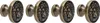 4set Lion Head Zink Legierungstr Griff moderne antike Produktbild-Vorschau 6