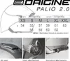 Casco ORIGINE PALIO 2.0 + BT HYPER, nero opaco, titanio, Anteprima dell’immagine prodotto 9