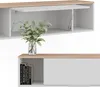 Wandregal Vicco Betti Weiß/Sonoma 120 x 30 cm, Model 51712 Produktbild-Vorschau 6